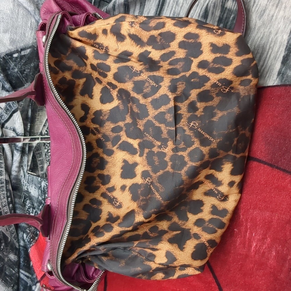 B. Makowsky purple bag - Picture 9 of 10